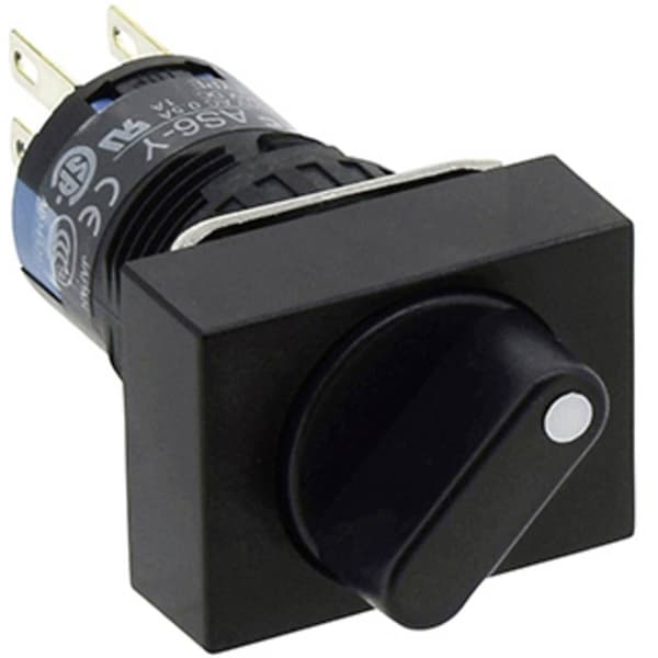 Idec AS6H-2Y2P AS6H-2Y2P Vridströmbrytare 220 V 1 A Switchpositioner 2 2 x 90 ° IP65 1 st