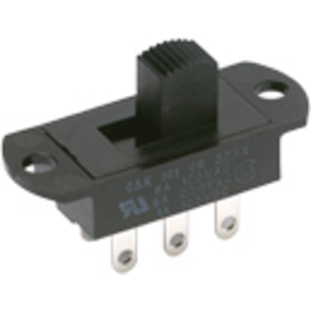 Skjutomkopplare S101091SS03Q 125 V 6 A 1x På/Av C & K Switches 1 st Bulk