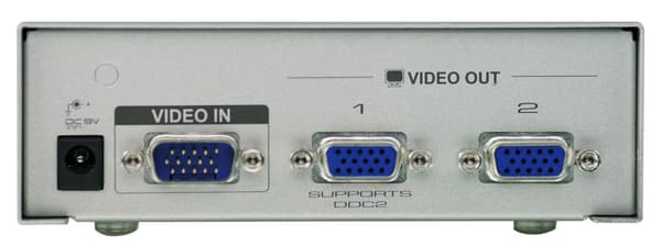 ATEN, VGA-splitter, 1-2, 1920x1440, 1xHD15 ha - 2xHD15ho