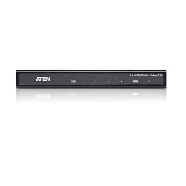 aten 4-Port 4K HDMI Splitter Svart