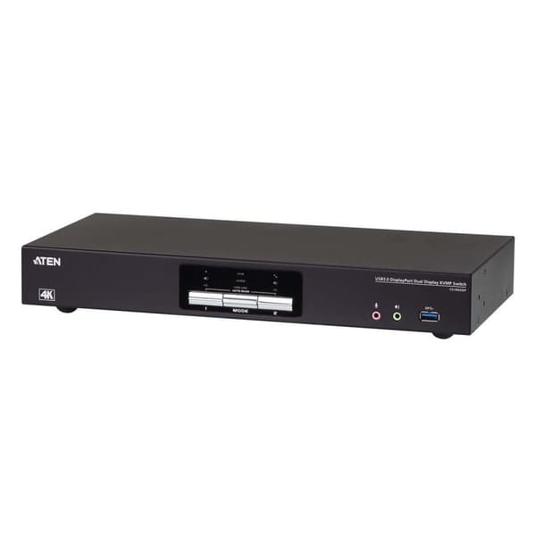 2-portars USB 3.0 4K DisplayPort Dual Display KVMP™-switch