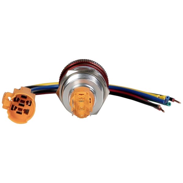Joy-it Button22NA-02 Button22NA-02 Nödstoppsknapp 220 V låsande Röd, Grön (Ø x L) 22 mm x 46.50 mm IP67, IK10 1 st