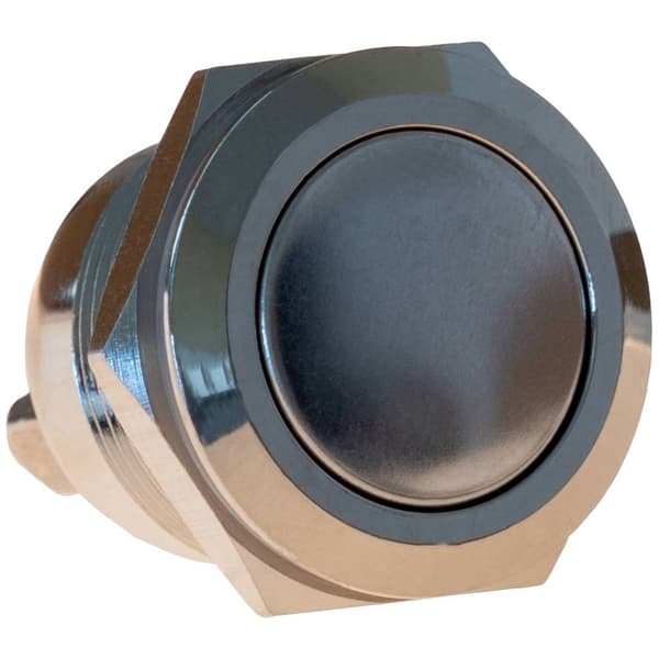 Joy-it Button19C-01 Button19C-01 Tryckknappsomkopplare momentan (Ø x L) 19 mm x 27.50 mm IP65 1 st