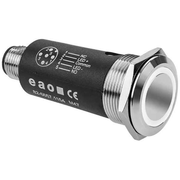 eao 82-6657.1154 Tryckströmställare Vit 1 st