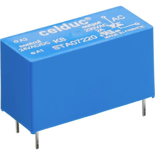 Celduc Halvledar-relä STD07205 2.5 A Växelspänning (max.): 30 V/AC, 30 V/DC 1 st