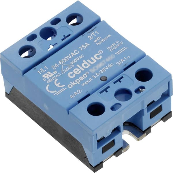 Celduc Halvledar-relä SO963460 40 A Växelspänning (max.): 600 V/AC, 600 V/DC Nollspänning 1 st