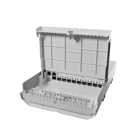 Switch|MIKROTIK|CRS310-1G-5S-4S+OU|5xSFP|4xSFP+|PoE ports 1|CRS310-1G-5S-4S+OUT Hvit