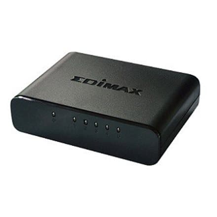 Switch EDIMAX ES-3305P V3, 5 Ports, 10/100 Mbps Sort