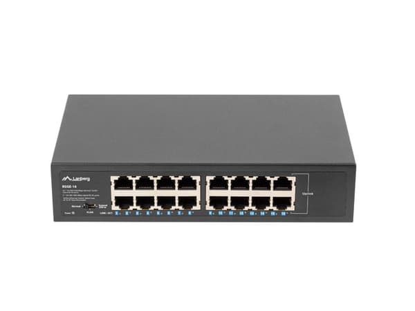 Lanberg Switch RSGE-16 Rack 10"/19" (16-port 1Gb)