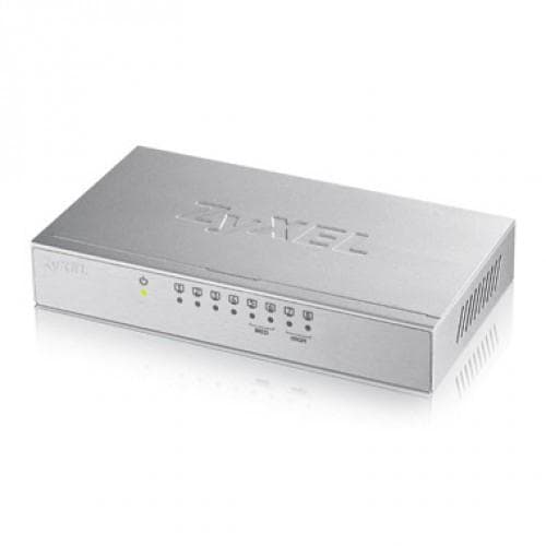 Switch ZYXEL GS-108B v3, 8 Ports, Gigabit, Metal housing Silver