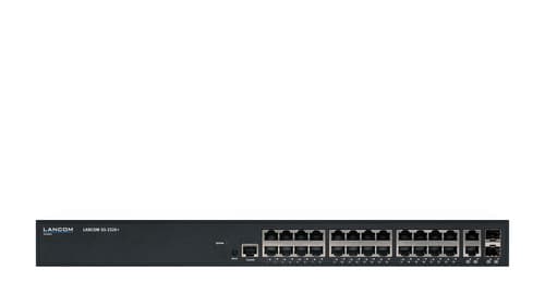 LANCOM GS-2326+ Managed L2 Gigabit Ethernet (10/100/1000) 1U Black Sort