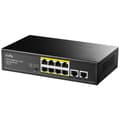 Miniatyrbilde 5 av 6: Cudy FS1010P network switch Fast Ethernet (10/100) Power over Ethernet (PoE) Black