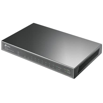 TP-Link 10-Port Gigabit Desktop Switch with 8-Port PoE+ Grå
