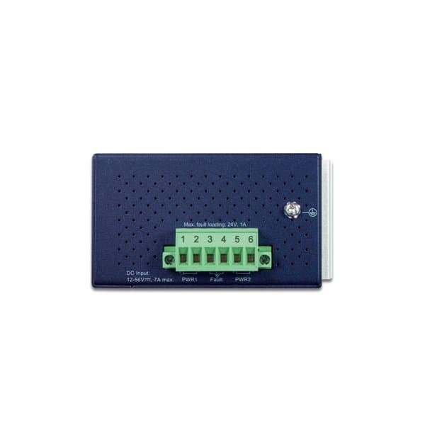 PLANET IGS-624HPT network switch Unmanaged Gigabit Ethernet (10/100/1000) Power over Ethernet (PoE) Blue