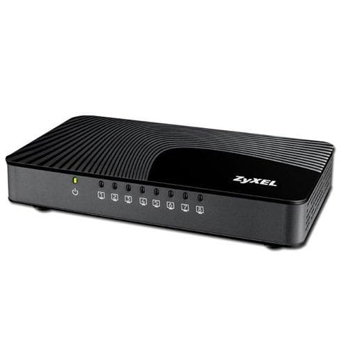 Switch ZYXEL GS-108S, 8 Ports, Gigabit Sort