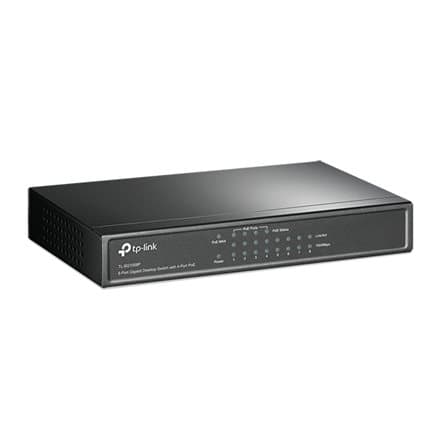 TP-LINK | Switch | TL-SG1008P | Unmanaged | Desktop | Gigabit Ethernet (copper) ports quantity 8 | Power over Ethernet (PoE) ports quantity 4 | Power