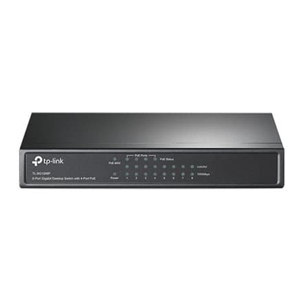 TP-LINK | Switch | TL-SG1008P | Unmanaged | Desktop | Gigabit Ethernet (copper) ports quantity 8 | Power over Ethernet (PoE) ports quantity 4 | Power
