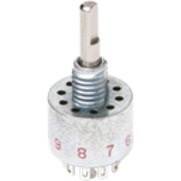 C & K Switches MA05L3NZGF Vridströmbrytare 125 V, 28 V/DC 250 mA Switchpositioner 5 IP67 1 st