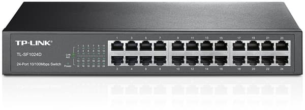 Switch|TP-LINK|24x10Base-T / 100Base-TX|TL-SF1024D