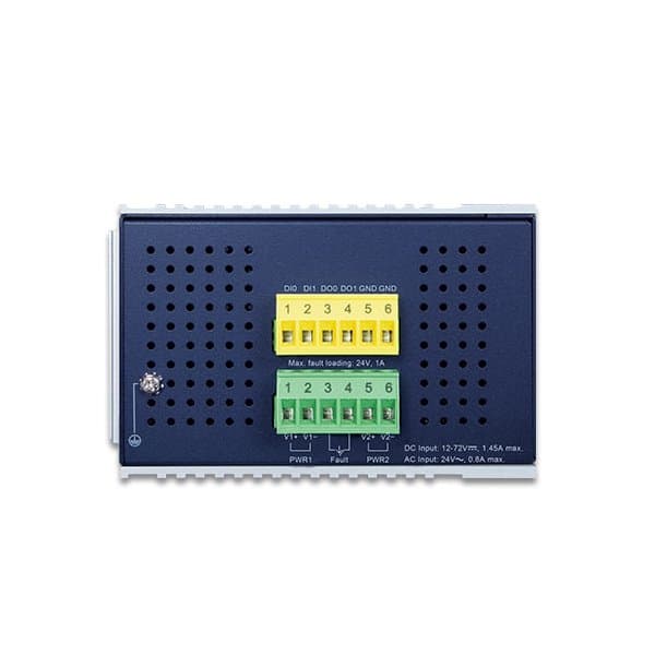 PLANET IGS-12040MT network switch Managed L2+ Gigabit Ethernet (10/100/1000) Blue, White