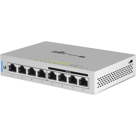 8-Port Fully Managed Gigabit Switch with 4 IEEE 802.3af Includes 60W Power Supply 5 pack, EU