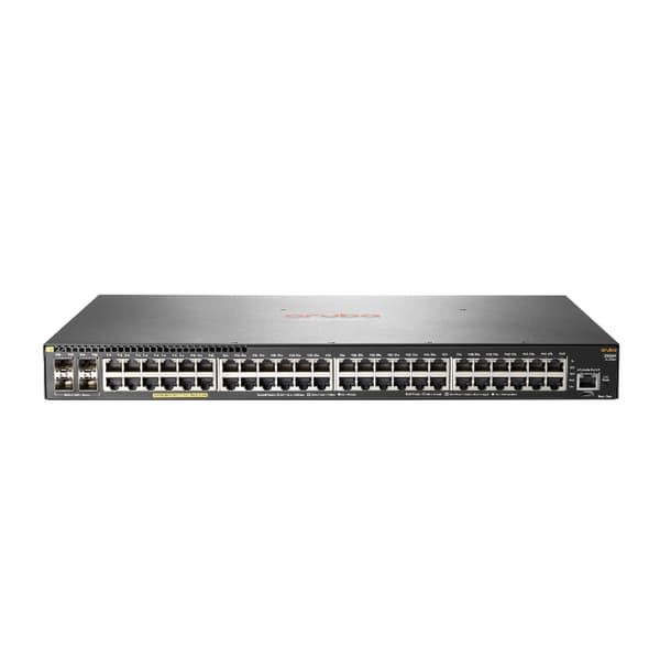 HPE Aruba Networking 2930F 48G PoE+ 4SFP+ Managed L3 Gigabit Ethernet (10/100/1000) Power over Ethernet (PoE) 1U Grå