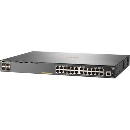 HPE Aruba 2930F 24G PoE+ 4SFP Managed L3 Gigabit Ethernet (10/100/1000) Power over Ethernet (PoE) 1U Grey Harmaa