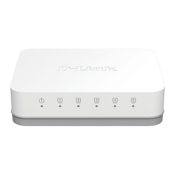 Switch D-Link GO-SW-5G/E 5 p 10 / 100 / 1000 Mbps Vit Vit