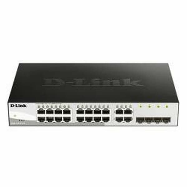 Switch D-Link DGS-1210-16/E Svart