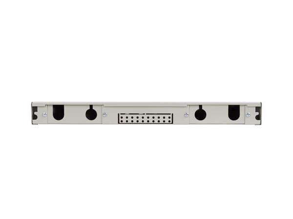 LANBERG 24XSC SIMPLEX / 24XLC DUPLEX RACK 19" 1U FIBER OPTIC DISTRIBUTION FRAME GRAY + ACCESSORIES