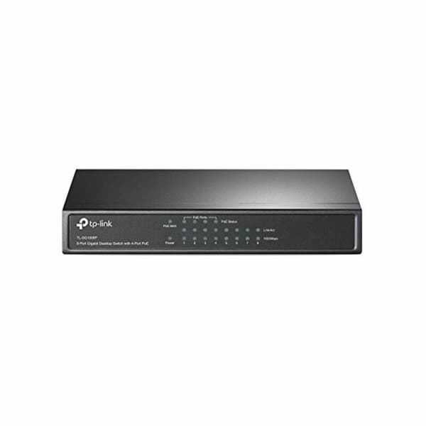 Skrivbords omkopplare TP-Link TL-SG1008P Svart Grå