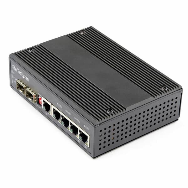 Switch Startech IES1G52UP12V Svart
