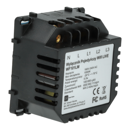Enkelt Wi-Fi Live Line Light Switch Modul