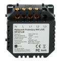Miniatyrbillede 2 af 7: Dobbelt Wi-Fi Live Line Light Switch Modul