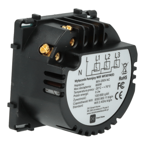Trippel Wi-Fi + BL Light Switch Module med N