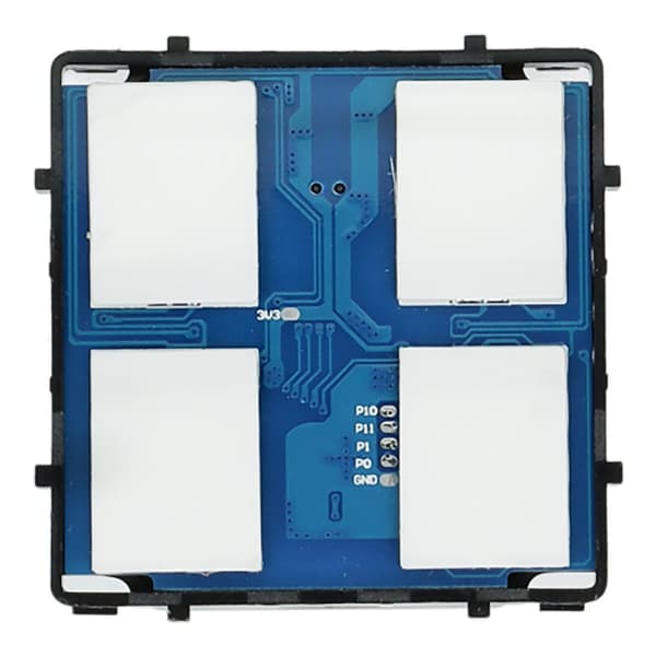 Fyrdubbel Wi-Fi + BL Light Switch Module med N