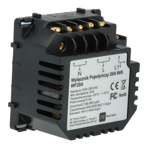 20A Wi-Fi Touch Switch-modul med N