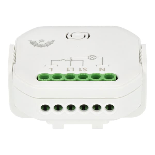 Relæ/Switch planmonteret enkelt lysdæmper Wi-Fi