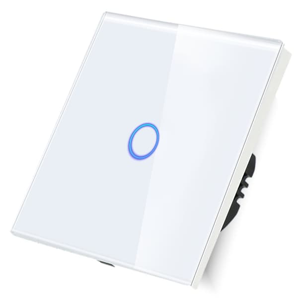 Single touch switch Wi-Fi + BL hvid med N__