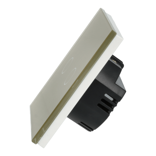 ZigBee Double Touch Switch Guld Uden N__