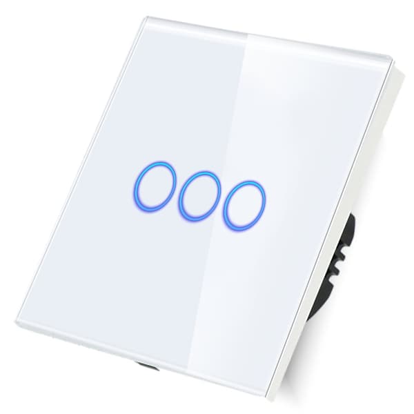 Trippel Wi-Fi Touch Switch White Only Live Line__