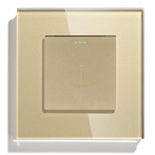 MEKANISK KLOKKE/PULSKONTAKT GULD__