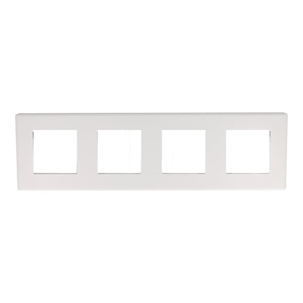 Plastramme 4F hvid