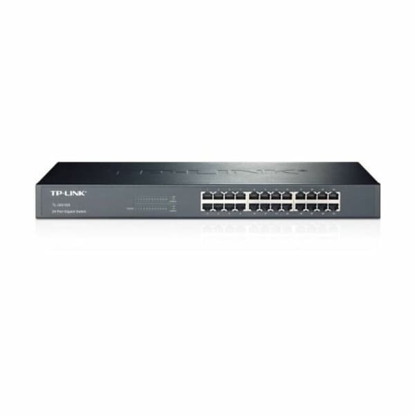 Switch til netværket med kontaktskab TP-Link TL-SG1024 48P Gigabit 1 U 19"