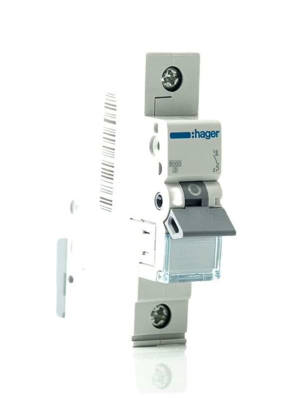 HAGER Afbryder B40A MBN140E 1-FASET