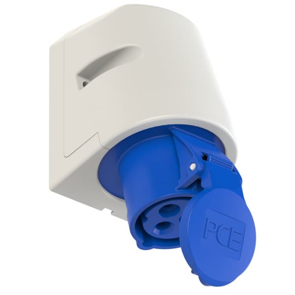 Kiinteä pistorasia 16A 3P 230V 6h IP44 pinta-asennus