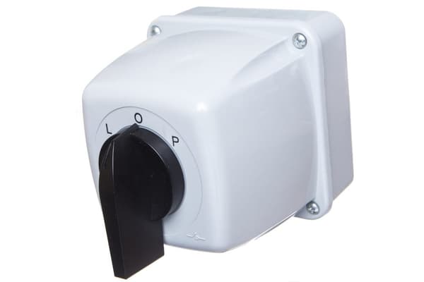 Kamafbryder 25A L-0-P 3F ŁUK i IP44-hus