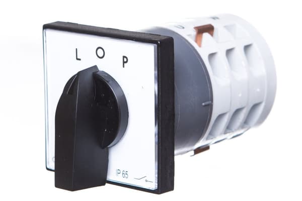 Nokkakytkin 12A L-0-P 3P KLUK-kortti IP65