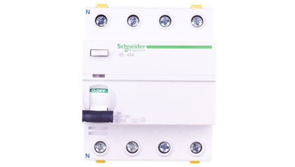 4P 40A 0,03A differentialafbryder type A iID A9Z21440