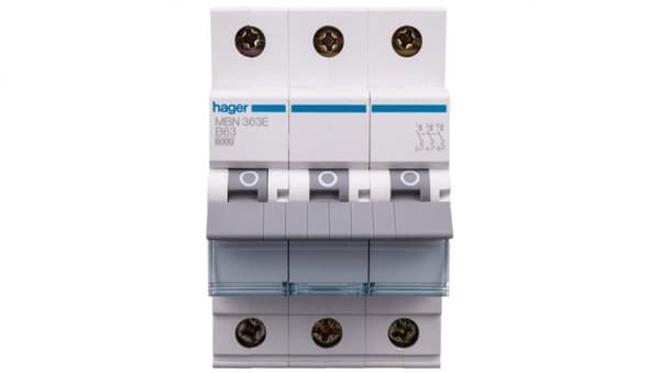 Afbryder 3P B 63A 6kA AC MBN363E